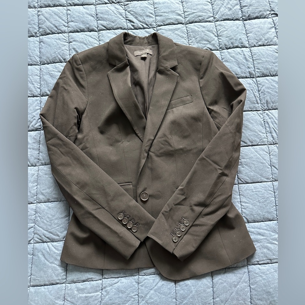 Ann Taylor Elegant Black Blazer